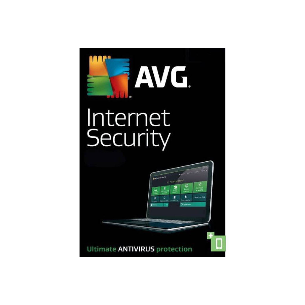 Антивірус AVG Internet Security Unlimited 1 year (AVG-IS-U-1Y)