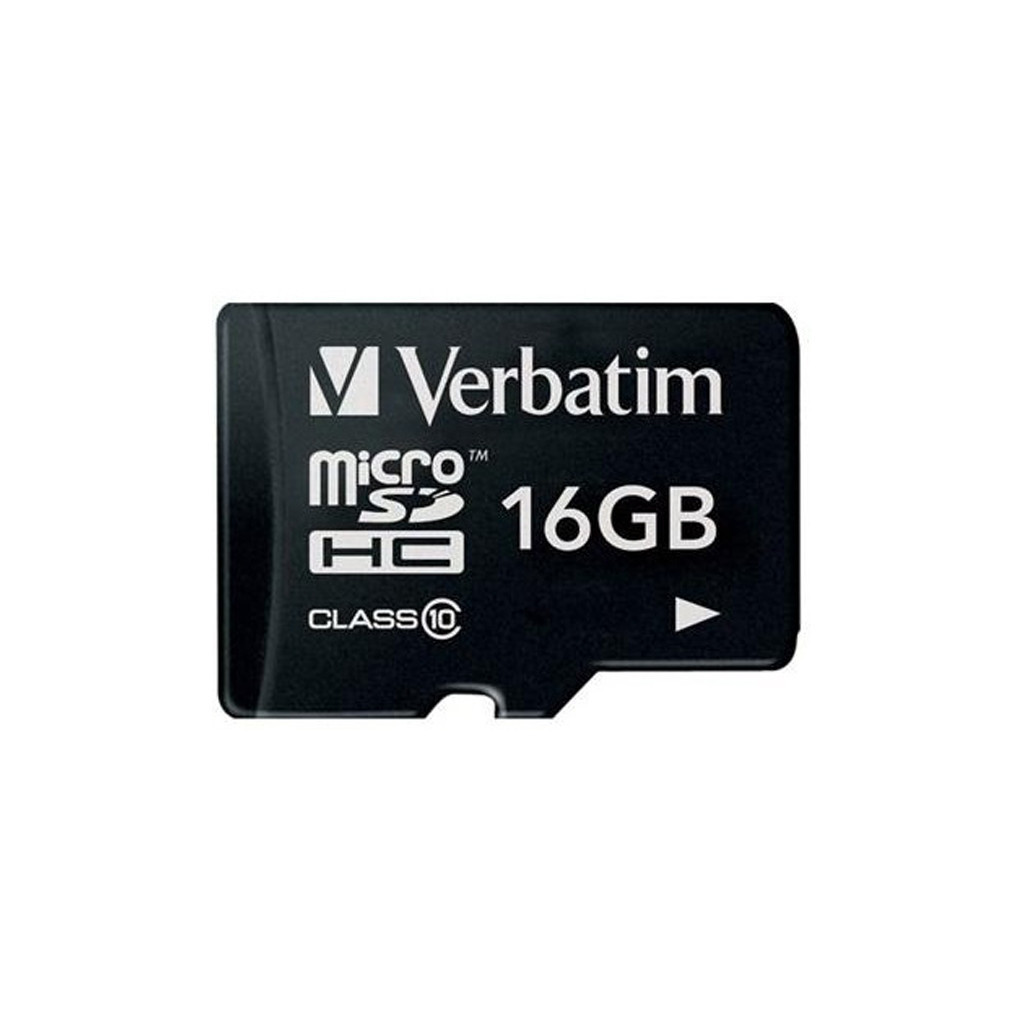 Карта пам'яті Verbatim 16GB microSDHC Class 10 (44082)