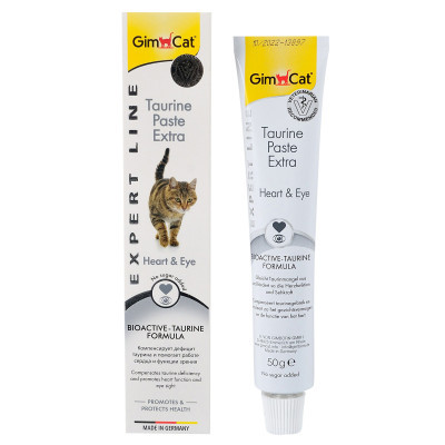 Паста для тварин GimCat Expert Line Taurine Extra для серця і зору 50 г (4002064402109)