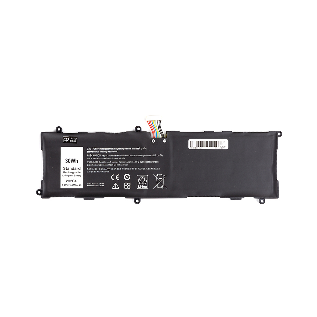 Акумулятор до ноутбука DELL 2H2G4-2S1P 7.4V 4000mAh PowerPlant (NB441778)