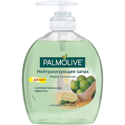 Рідке мило Palmolive Нейтралізуюче запах з екстрактом лайму 300 мл (8714789338422)