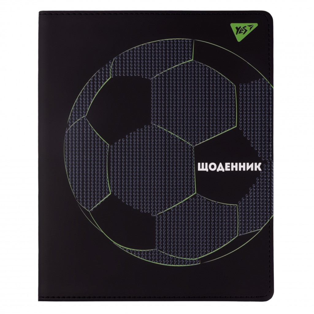 Щоденник шкільний Yes PU інтегральний Football (911385)