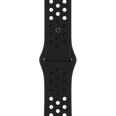 Ремінець до смарт-годинника Apple 41mm Nike Sport Band Black/Black (MPGN3ZM/A)