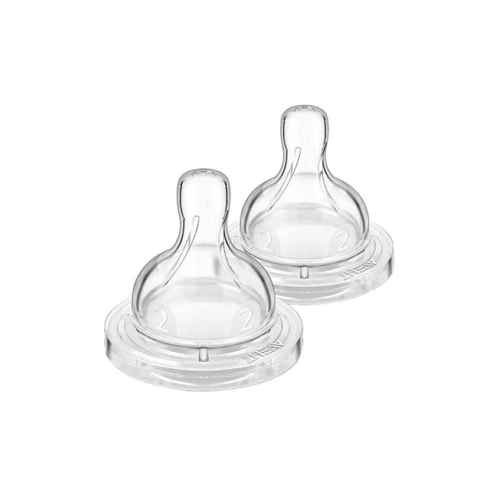 Соска Philips AVENT Анти-Колік, повільний потік 1+ міс 2 шт (SCY762/02)