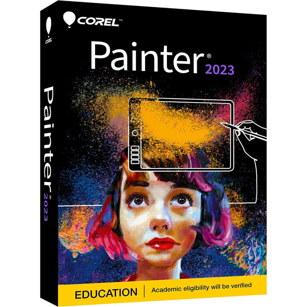 ПЗ для мультимедіа Corel Painter 2023 ML Education EN/DE/FR Windows/Mac (ESDPTR2023MLA)