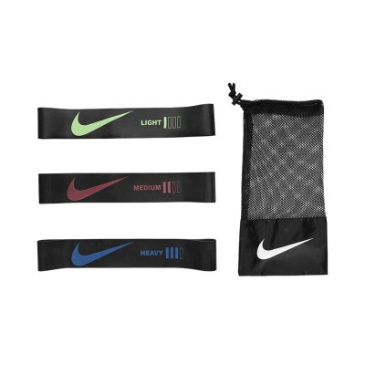 Еспандер Nike Resistance Bands Mini 3 PK NS чорний 3 шт N.100.6723.013.NS (887791406569)