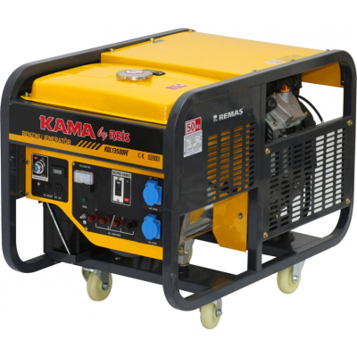 Генератор KAMA KGL13500FE, 230V, 50Hz, 10,5kW, 13,5KVA, 25L (KGL13500FE)