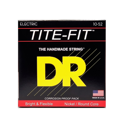 Струни для гітари DR Strings TITE-FIT Electric - Big Heavy (10-52) (BT-10)