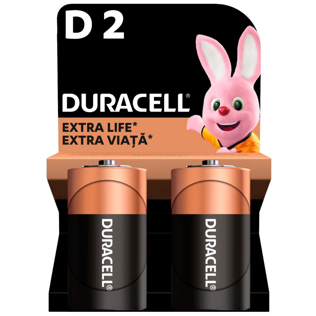 Батарейка Duracell D LR20 * 2 (81545439/5005987/5014435)