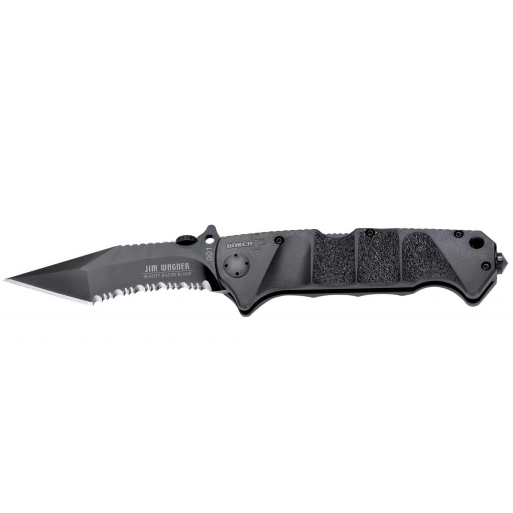 Ніж Boker Plus Jim Wagner Reality Based Blade serrated (серр.) (01BO051)