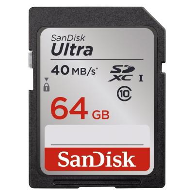 Карта пам'яті SanDisk 64GB SDXC Class 10 UHS-I (SDSDUN-064G-G46)