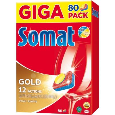 Таблетки для посудомийних машин Somat Gold 80 шт (9000101020472)