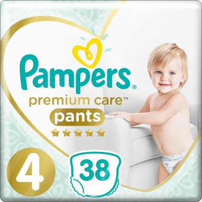 Підгузок Pampers Premium Care Pants Maxi Розмір 4 (9-15 кг) 38 шт (8001090759832)