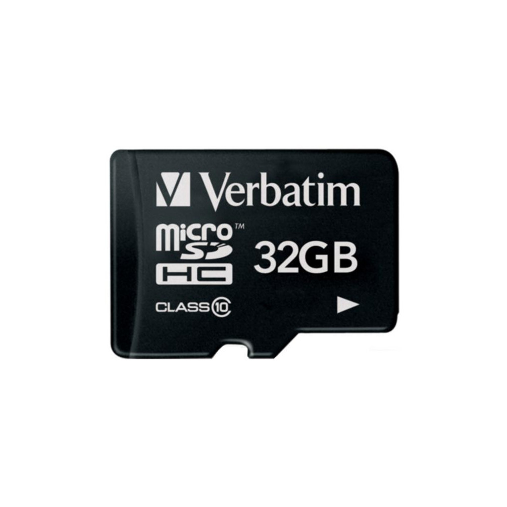 Карта пам'яті Verbatim 32GB microSDHC Class 10 (44083)