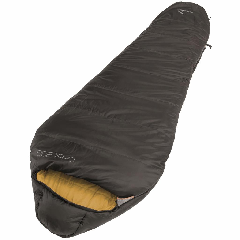 Спальний мішок Easy Camp Orbit 200/-1°C Black (Right) (928489)