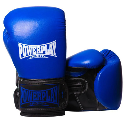 Боксерські рукавички PowerPlay 3015 10oz Blue (PP_3015_10oz_Blue)