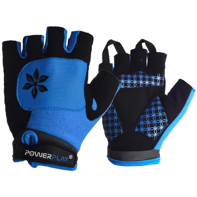 Велорукавиці PowerPlay Women 5284 Blue M (5284D_M_Blue)