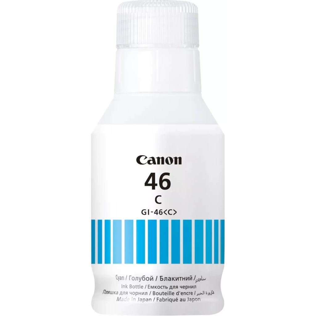 Контейнер з чорнилом Canon GI-46 Cyan 135ml PIXMA MAXIFY GX6040/GX7040 (4427C001)