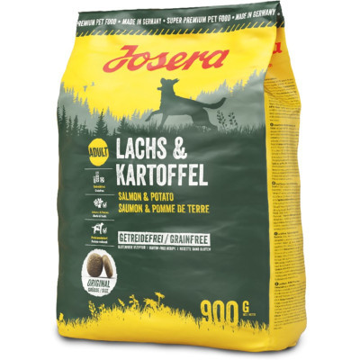 Сухий корм для собак Josera Lachs&Kartoffel 900 г (4032254745310)