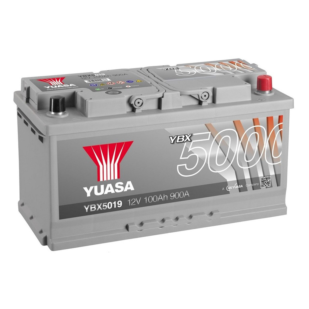 Акумулятор автомобільний Yuasa 12V 100Ah Silver High Performance Battery (YBX5019)