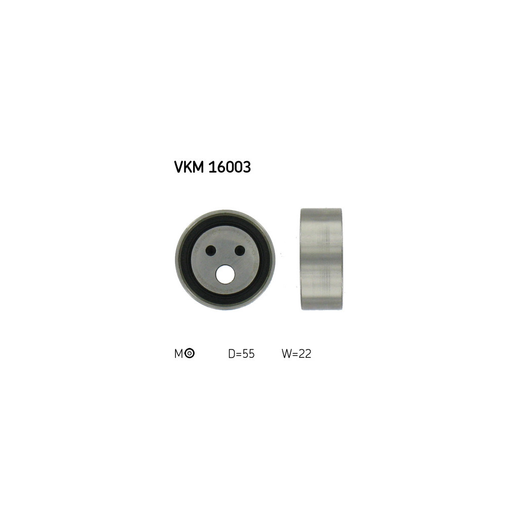 Ролик натягувача ременя SKF VKM 16003