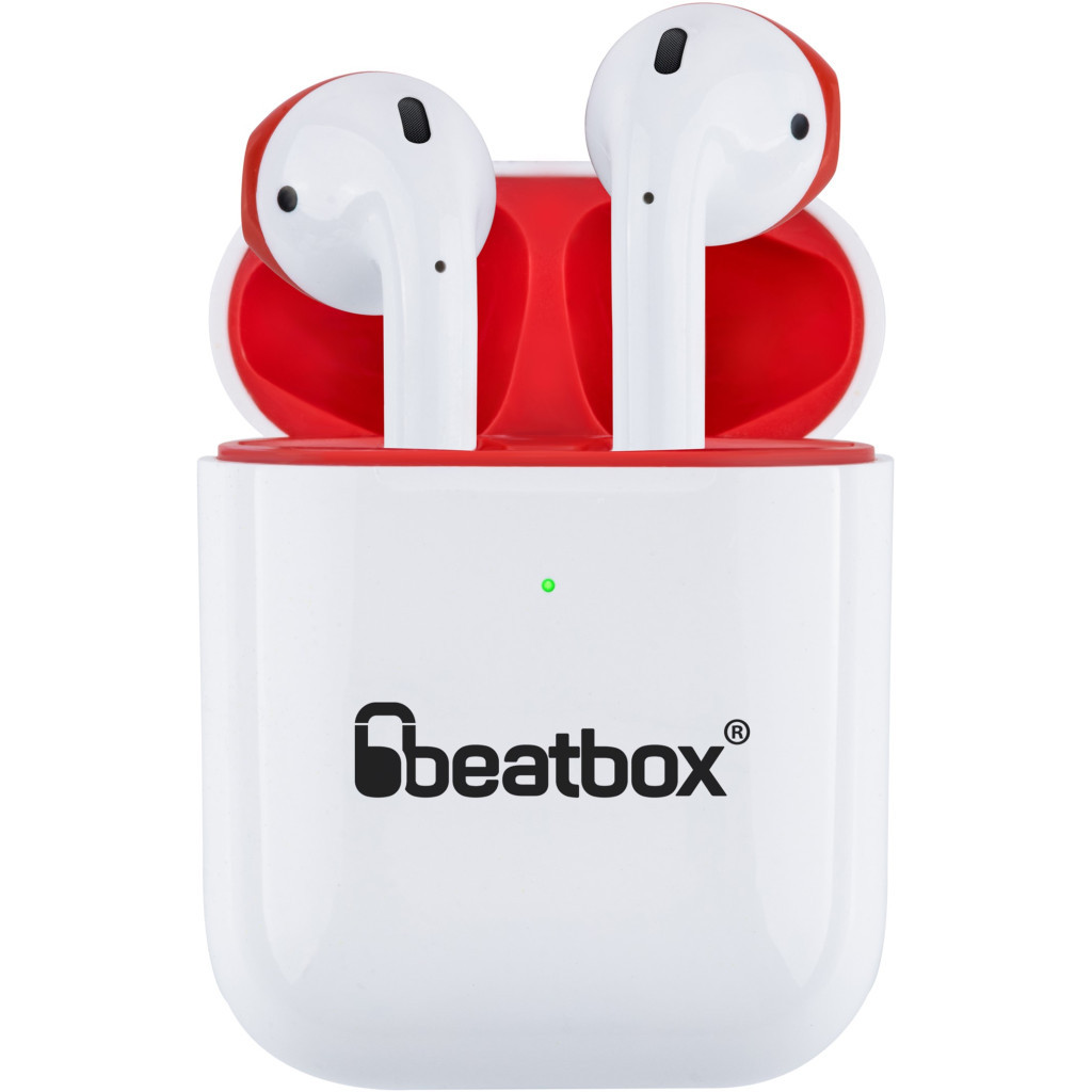 Навушники BeatBox PODS AIR 2 Wireless Charging White-Red (bbpair2wcwr)