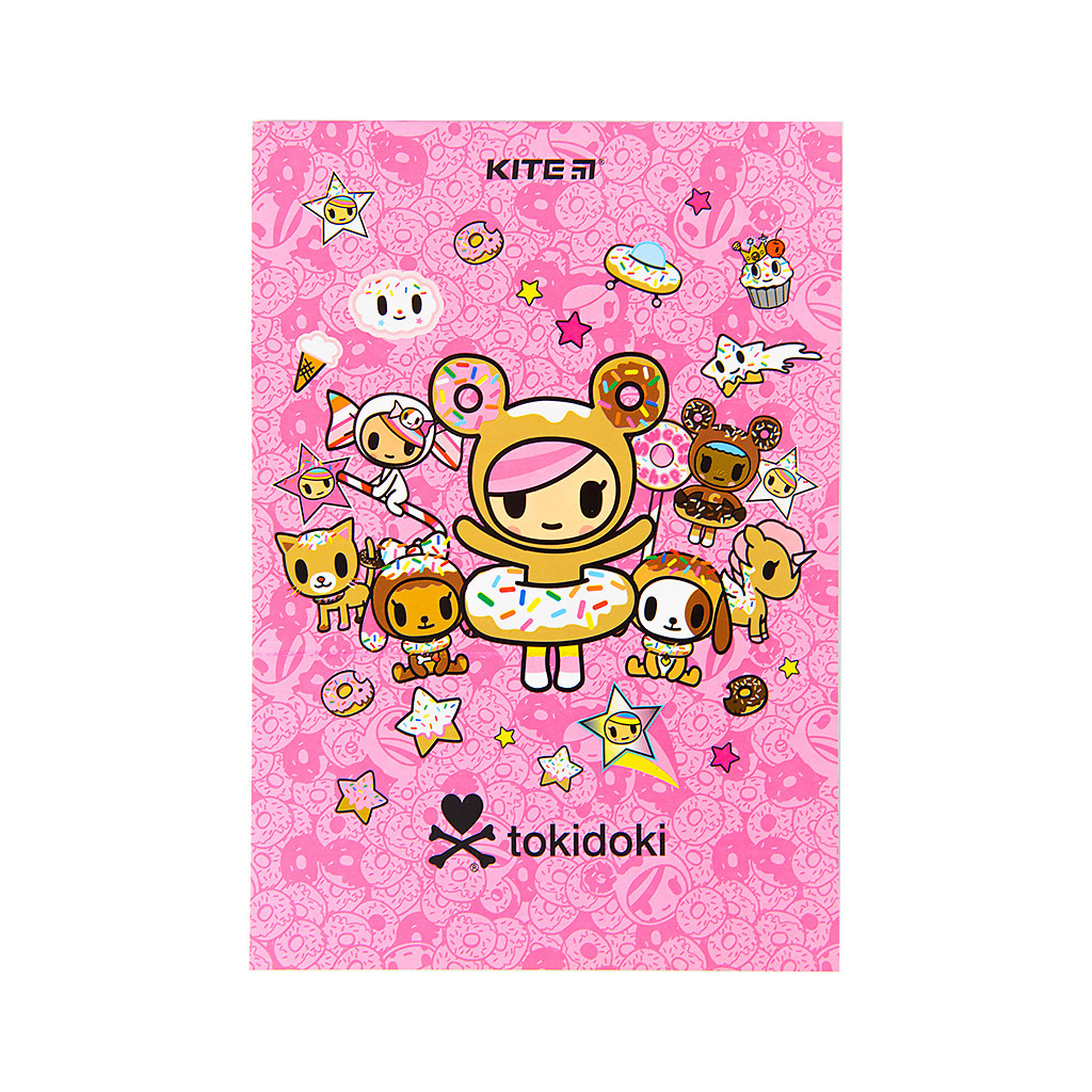 Блокнот Kite планшет tokidoki A5, 50 аркушів, клітинка (TK22-194-3)