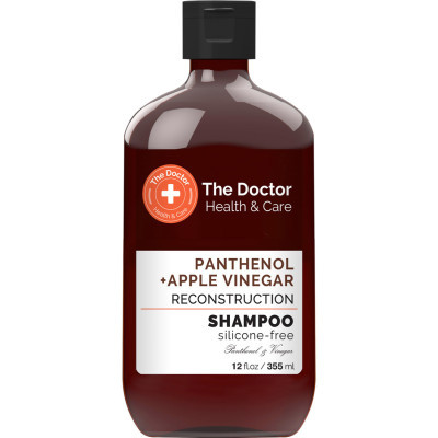 Шампунь The Doctor Health & Care Panthenol + Apple Vinegar Reconstruction 355 мл (8588006041781)