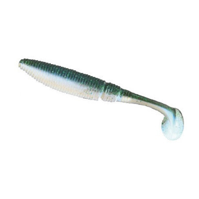 Силікон рибальський Nomura Rolling Shad 85мм 5,5гр. цвет-075 (sparkly blue) 8шт (NM70107508)