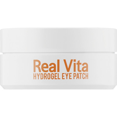 Патчі під очі Prreti Real Vita Hydrogel Eye Patch Гідрогелеві З вітаміном С 60 шт. (8809541199240)