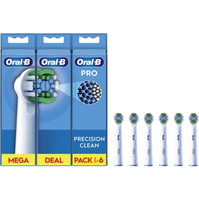 Насадка для зубної щітки Oral-B Pro Precision Clean, 6 шт (8006540847466)