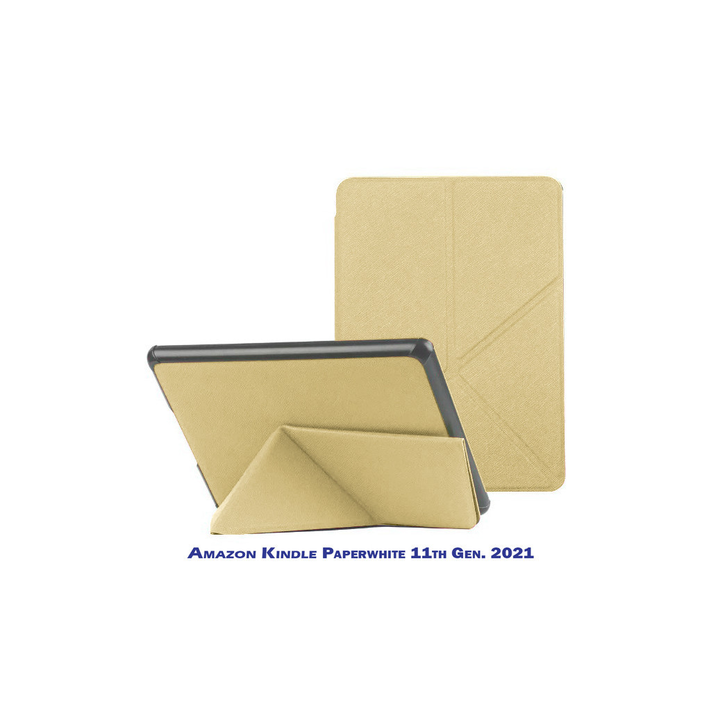 Чохол до електронної книги BeCover Ultra Slim Origami Amazon Kindle Paperwhite 11th Gen. 2021 Gold (711056)