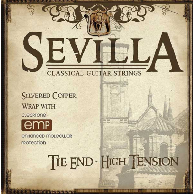 Струни для гітари Cleartone Sevilla Tie End High Tension (8450)