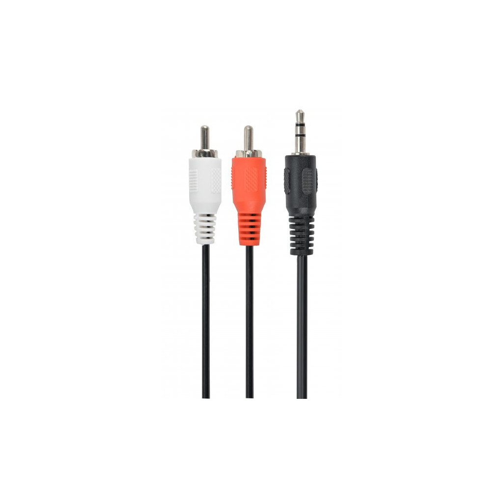 Кабель мультимедійний Jack 3.5mm папа/2RCA папа Cablexpert (CCA-458)