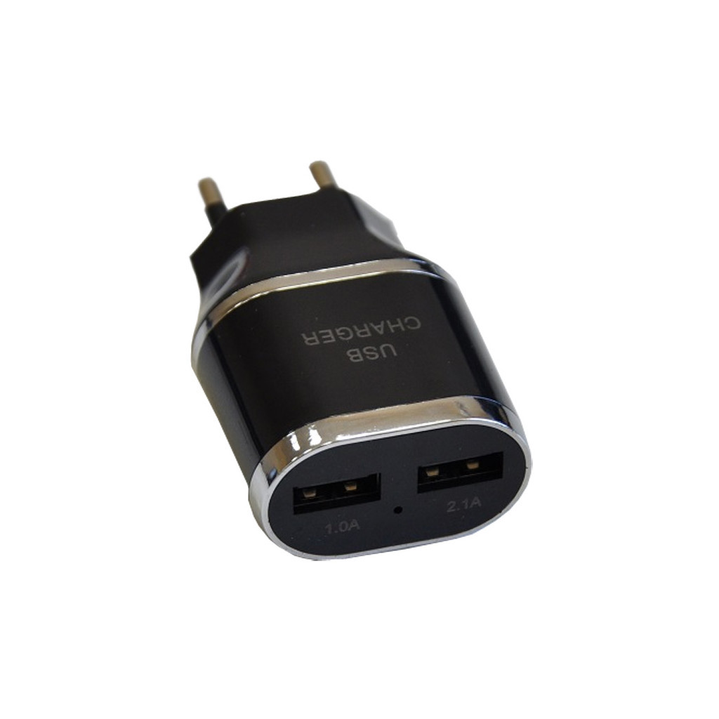 Зарядний пристрій Atcom ES-D03 (1*USB, 1A & 1*USB, 2.1A) (7016)