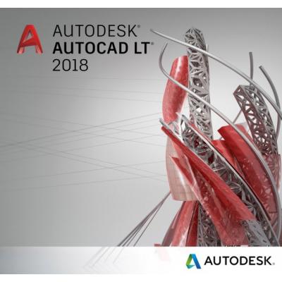 ПЗ для 3D (САПР) Autodesk AutoCAD LT 2018 Commercial New Single-user ELD Annu (057J1-WW8695-T548)