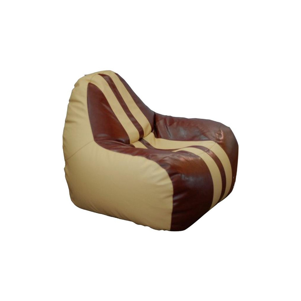 Крісло-мішок Примтекс плюс кресло-груша Simba Sport H-2201/H-002 M Beige-Brown (Simba Sport H-2201/H-002 M)