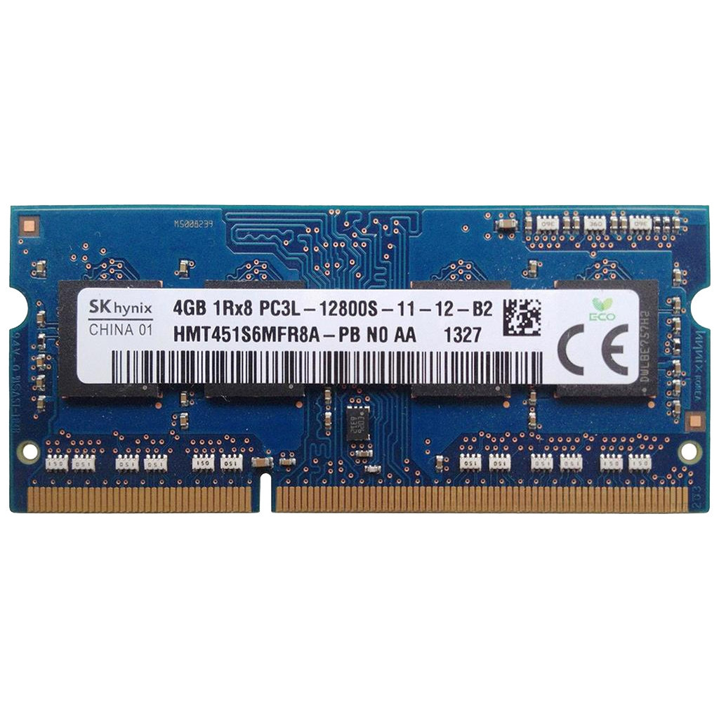 Модуль пам'яті для ноутбука SoDIMM DDR3L 4GB 1600 MHz Hynix (HMT451S6MFR8A-PB)