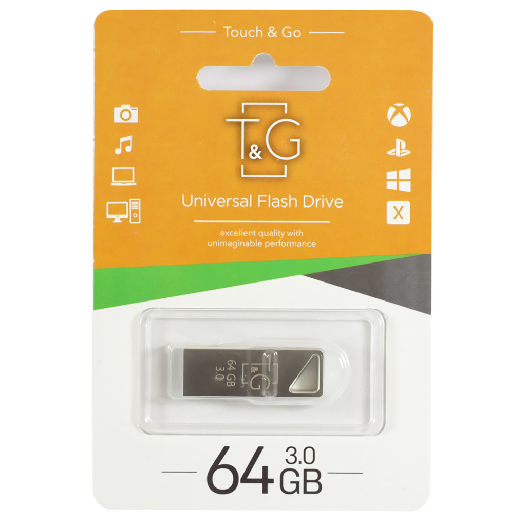 USB флеш накопичувач T&G 64GB 111 Metal Series USB 3.0 (TG111-64G3)