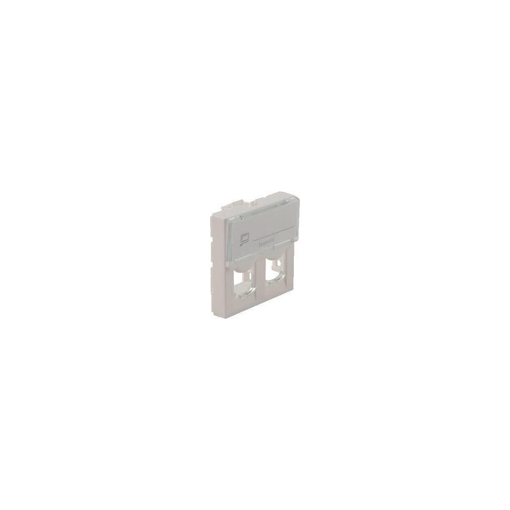 Рамка LEGRAND Mosaic2хRJ45 Keystone (078610)