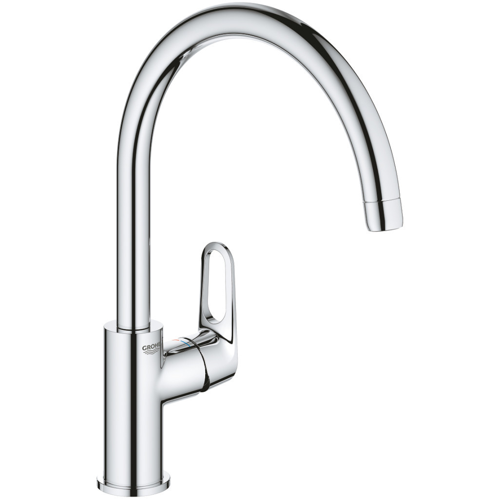 Змішувач Grohe BauFlow для кухні, хром (31230001)