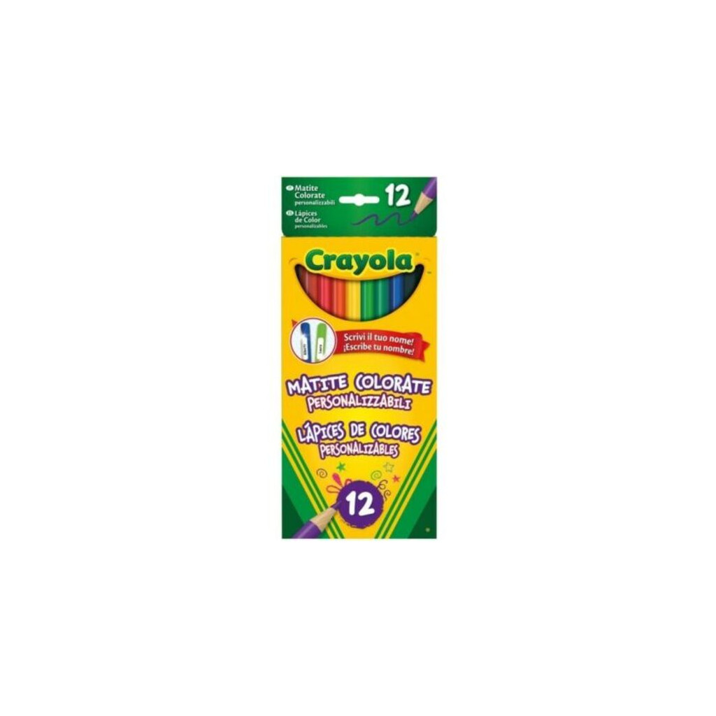 Олівці кольорові Crayola 12 шт (3620)