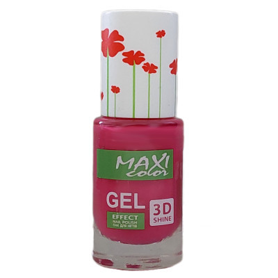 Лак для нігтів Maxi Color Gel Effect Hot Summer 18 (4823077504297)