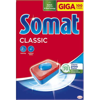 Таблетки для посудомийних машин Somat Classic 100 шт. (9000101577310)