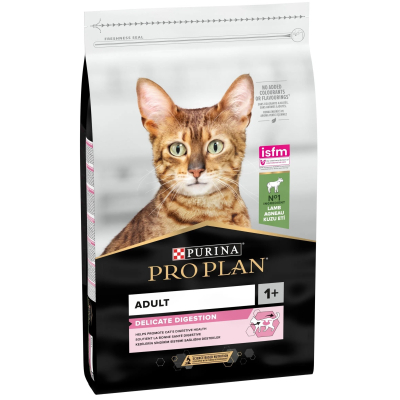 Сухий корм для кішок Purina Pro Plan Delicate Lamb зі смаком ягняти 10 кг (7613035846944)