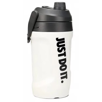 Пляшка для води Nike Fuel Jug 64 OZ білий, антрацит, чорний 1893 мл N.100.3111.153.64 (887791410641)