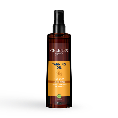 Засіб для засмаги Celenes Tanning Oil Олія 200 мл (7350104249656)