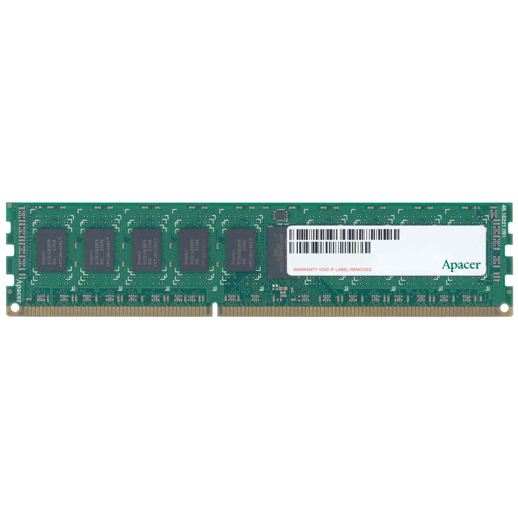 Модуль пам'яті для сервера DDR3 8GB ECC RDIMM 1600MHz 1Rx4 1.5/1.35V CL11 Apacer (75.CA3EA.G010B/M393B1G70QH0-YK0)