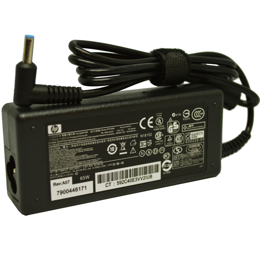 Блок живлення до ноутбуку Drobak HP 65W 19,5V 3.33A разъем 4.5*3.0 (140962)