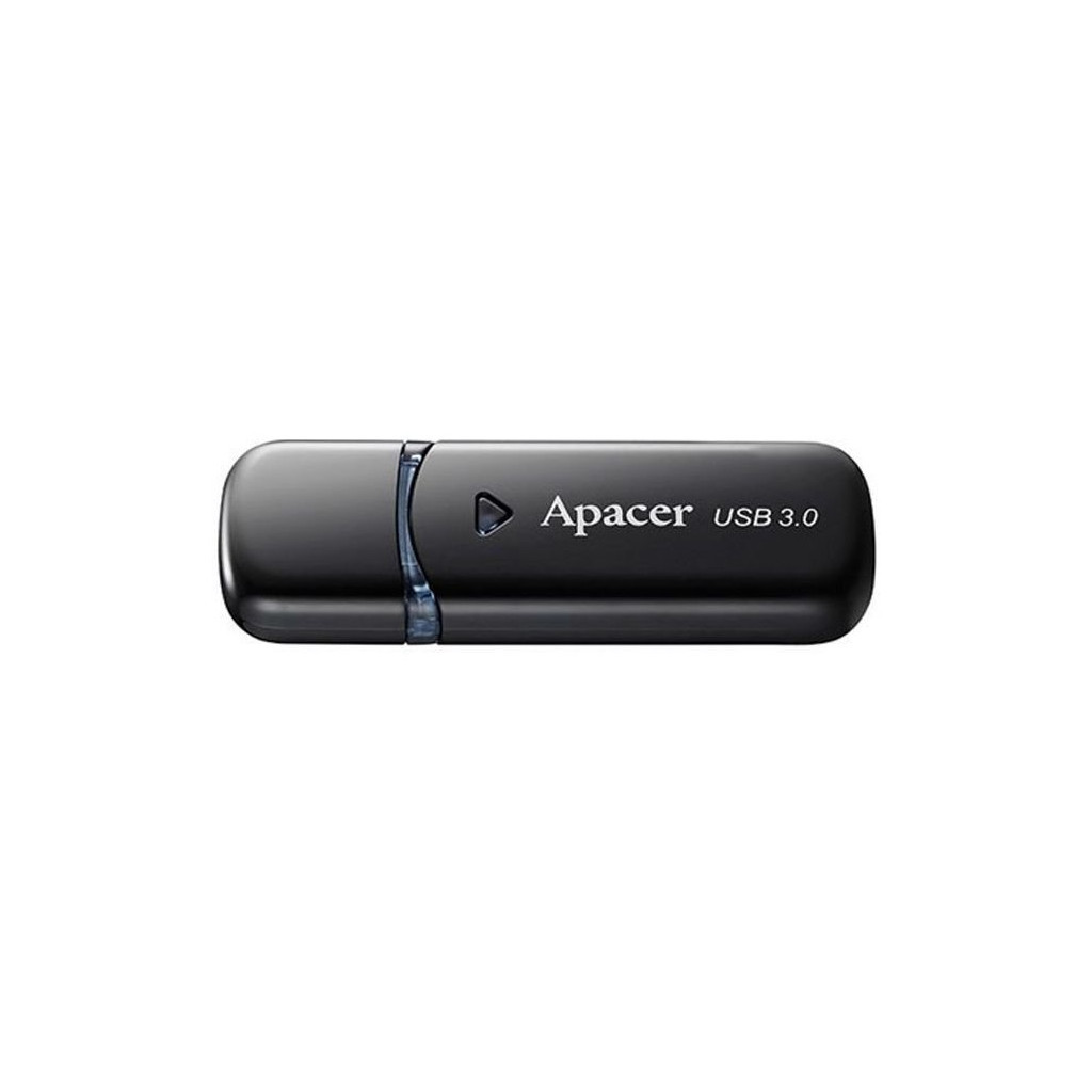 USB флеш накопичувач Apacer 32GB AH355 Black USB 3.0 (AP32GAH355B-1)